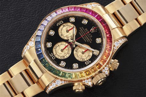 rolex daytona gold and diamonds|rolex gold daytona watches for sale.